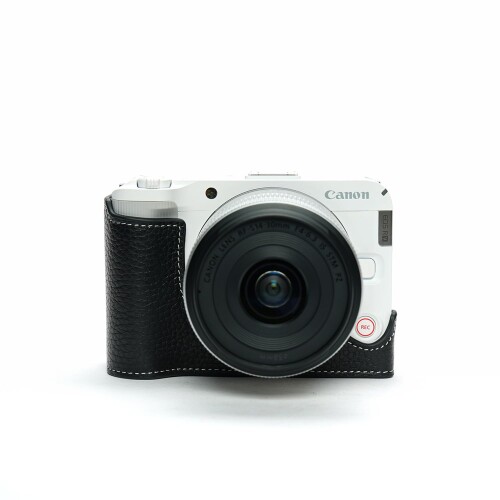 TP Original Canon EOS R50V 用 ボディーハーフケース 黒いこと