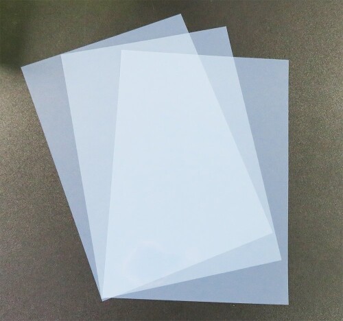 BBEST 版下フィルム 半透明 乳白 A3 329mm×483mm(A3ノビ) 50枚入 インクジェット用紙 OHPフィルム シルクスクリーン 版下 感光基板 プリント基板 ノーカット 水性染料/顔料インク対応 OHPシート