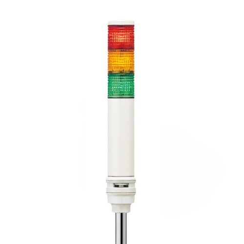 シュナイダーエレクトリック (Schneider Electric) 積層式LED見せびらかす灯 [ファイ]40 LOUTつづき物(点滅 呼びりん付き添い人） 極点 AC/DC24V 3段 赤 黄 緑 ARRLOUTWB-24-3