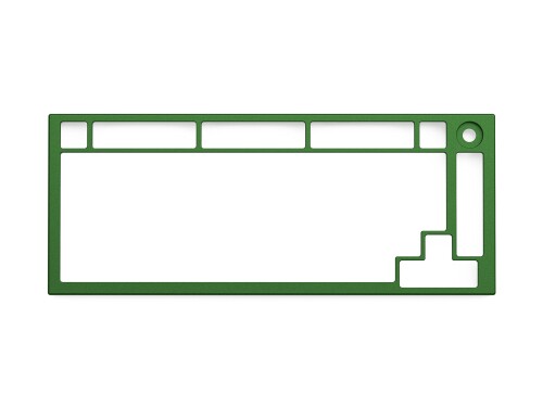 Glorious GMMK PRO 75% Alternative Top Frame - Forest Green GMMK PRO用とっ始めひな形 フォレストグリーン GLO-ACC-P75-TF-FG KB619
