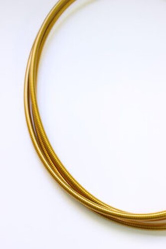 NISSEN CABLE CO.,LTD(ニッセンケーブルカブシキガイシャ)NI548 4粍 ステンレスシフトアウター Ver.3 せつ然たるゴールド 25m