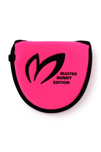 (マスターバニー) 継続定番商品 パターカバー (PROモデルシリーズ)(マレット型・マグネット式) / ゴルフ PT / 758-4984305 090_ネオンピンク FR|マニッシュボーイ