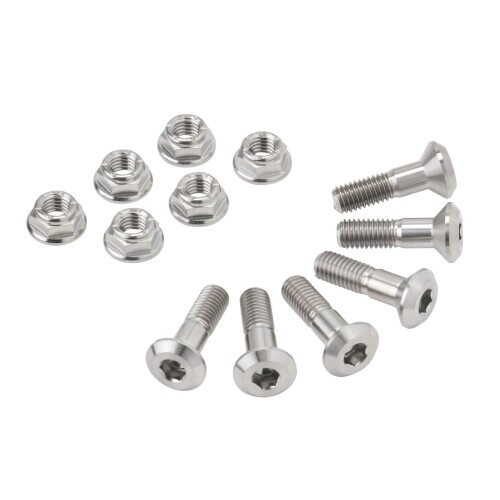 ジータレーシング(ZETA RACING) HONDA/YAMAHA/KAWASAKI/SUZUKI/KTM/BETA チタン スプロケットボルト&ナットセット オフロード D6965｜マニッシュボーイ 7,909円