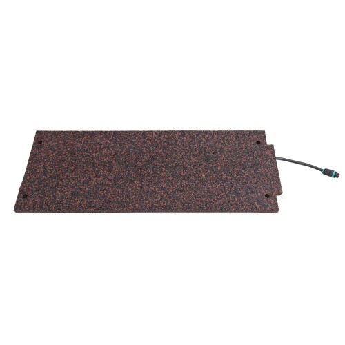 ディーアンドディーカンパニー溶解ﾏｯﾄ繋ぎ合わせる型 端部 MT13008A（295mm×825mm×20粍厚）ﾀﾞｰｸﾌﾞﾗｳﾝ黒 専用ワット数吊りひも同梱