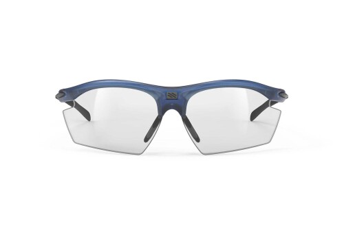 (RUDYPROJECT) サングラス ライドン フローズンブルーアヴィオマットフレーム インパクトX2調光ブラックレンズ SP537331-0000 重量：26g、レンズ幅：71mm、ブリッジ幅：12mm、テンプル長：133mm、