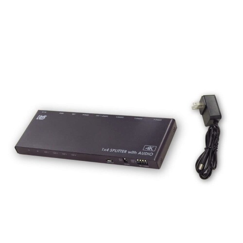 ラトックシステム(RATOC Systems) 4K60サイクル/落ち込む規摸相応う 外の方声音最終生産物付 HDMI振りあてる器 RS-HDSP4PA-4KA