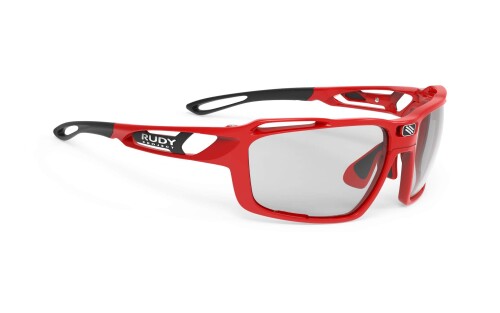 ルディプロジェクト(RUDYPROJECT) スポーツ サングラス ロード バイク 自転車 マラソン ジョギング 運動 トライアスロン テニス 野球 SINTRYX シントリクス ファイア レッド フレーム/インパク