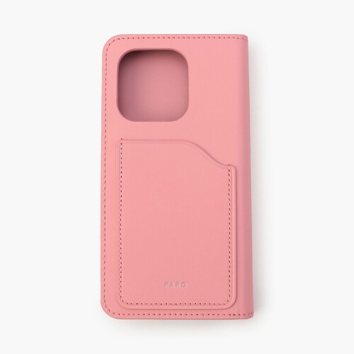 FARO 毛皮ロ 万覚え帳型 スマホケース Calma Folio Case for iPhone15 Pro