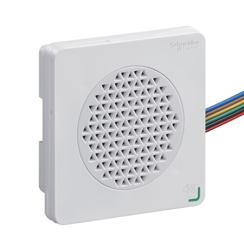 シュナイダーエレクトリック(Schneider Electric) 薄型ボディ コーンスピーカー型 電子音警報器 XVSA7シリーズ XVSA7BWN
