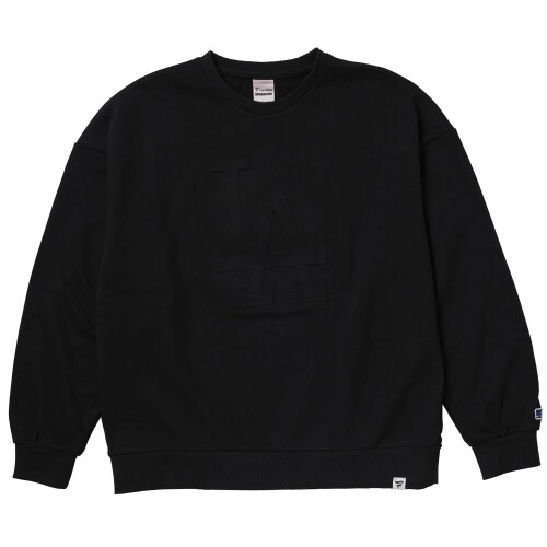 (ファナティクス) MLB_EMBOSS LOGO CREW ロサンゼルス・ドジャース ML0525FW01 BLACK(BLK_LD)