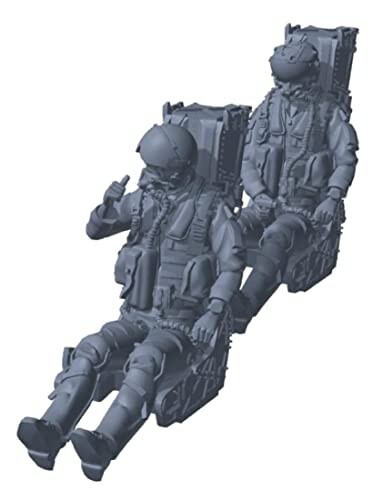 HMA 1/72 F/A-18E/F スーパーホーネット パイロット+SJU-17シートセット レジンキット 成型色