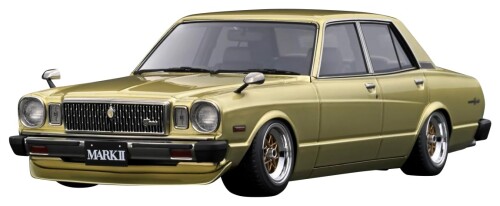 ignition model 1/18 トヨタ MarkII Sedan Grande (MX41) Gold 研ぎ澄ます品