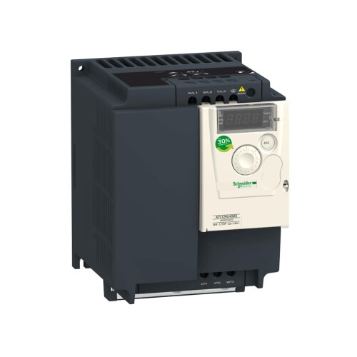 シュナイダーエレクトリック(Schneider Electric) インバーター Altivar ATV12 三相200V/4.0kw ヒートシンク付き ファン有り ATV12HU40M3｜マニッシュボーイ