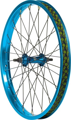 ソルト(Salt) BMX用ホイール エベレスト フロント 20インチ 3/8"アクスル対応 ブルー｜マニッシュボーイ