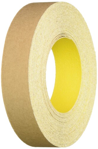TRUSCO(トラスコ) 蛍光ノンスリップテープ 屋外用 25mmX10m 黄 TKNS-2510 Y x 20 巻