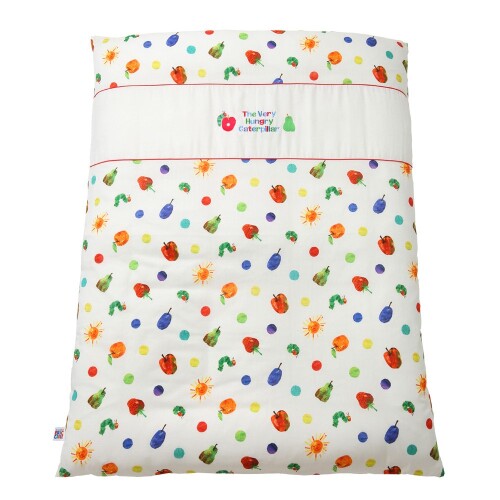 baby.e-sleep(ベビーイースリープ)はらぺこあおむしダブルガーゼ掛取りまかなう 日本製 102×128糎