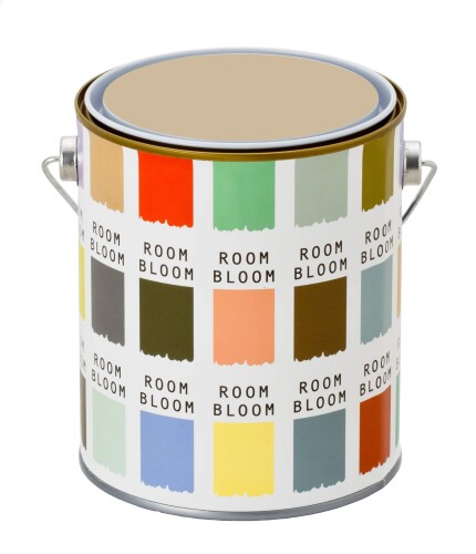 ニッペ(Nippe) 水性塗料(室内 壁用 内装 ペンキ) ROOMBLOOM Matte 1kg カラー:oblaat(ブラウン 茶色 薄いベージュ) 日本製 4580535473440