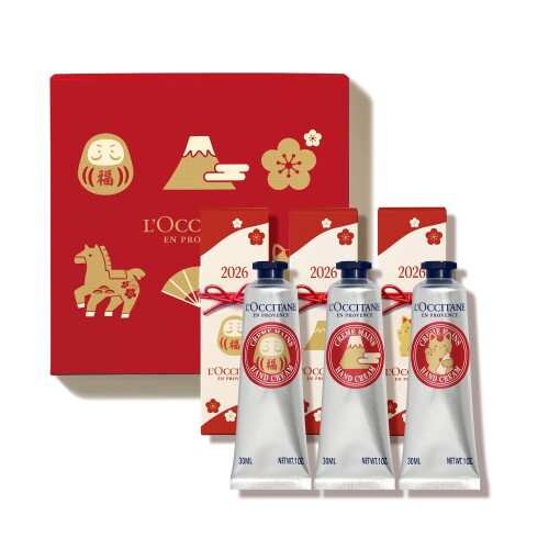 ロクシタン(L\u0027OCCITANE) 2026NewYearハンドクリームトリオ ハンドクリームギフトセット 差し上げ物