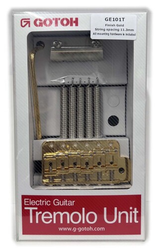 GOTOH GE101T-GG シンクロナイズドトレモロユニット ゴールド PGE101TG/D｜マニッシュボーイ