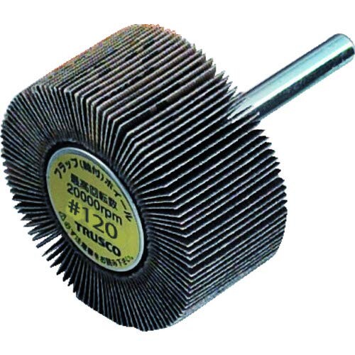 TRUSCO(トラスコ) フラップホイール 外径30X幅10X軸径6 (5個入) 120# UF3010-120 × 5箱