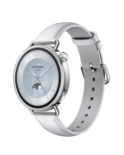 シャオミ(Xiaomi) Watch S4 41mm スマートウォッチ 1.32インチ AMOLED高輝度ディスプレイ 8日間持続可能 ヘルスモニタリング 睡眠レポート GNSS搭載 転倒検知 150種スポーツモード IP54防滴 ホワイト｜マニッシュボーイ