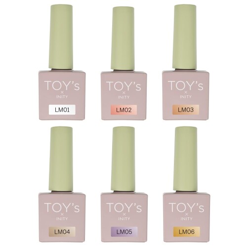 TOY’s×INITY ラテマグコレクション 6色書き割り