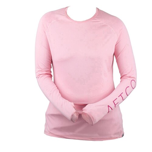 アフコ(Aftco) LS サンプロテクションシャツ オーキッドピンク M大きさ (LS Sun Protection Shirt Orchid Pink S) W61109