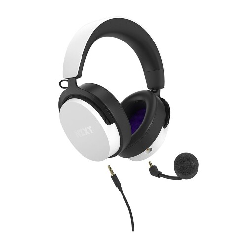 NZXT Relay Headset White ハイレゾ相応う 7.1chサラウンド ゲーミングヘッドセット AP-WCB40-W2 SP1107