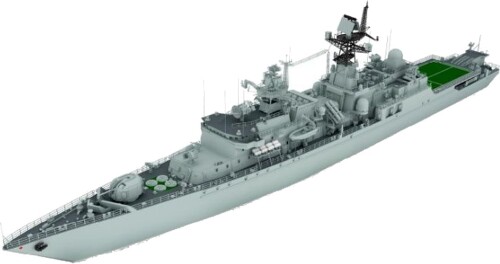 ヨウフェンモデル 1/700 ロシア海軍 ネウストラシムイ級 フリゲート (11540型艦) 洋上モデル 3Dプリンター製キット YFSTD2570071 (船)｜マニッシュボーイ