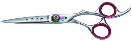 CROXY 細工人手作り 労働者階級用美容バサミ Excellentつづき物 ヨーロッパ値上がりデザインシザー EX1005-1、6in