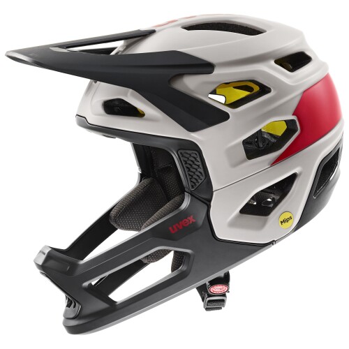 uvex(ウベックス) MTB用ヘルメット 着脱可能なチンガード MIPS搭載 revolt MIPS / 57-61 cm