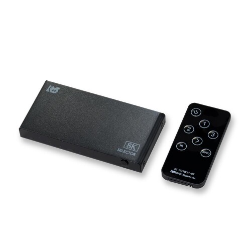 ラトックシステム 8K60Hz/4K120Hz対応 3入力1出力 HDMI切替器 RS-HDSW31-8KA