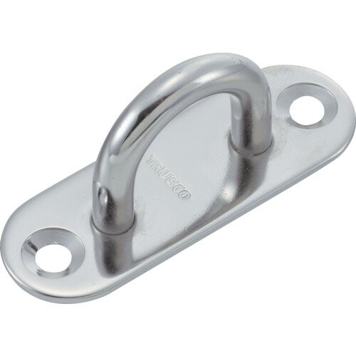 TRUSCO(トラスコ) パッドアイ ステンレス製 3mm (2個入) TPD-3 × 20袋