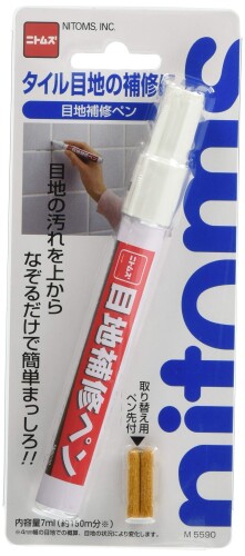 ニトムズ 目地補修ペン 7ml M5590 10個入り