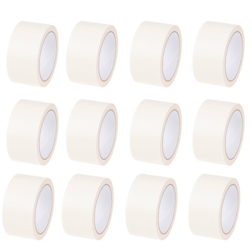 APMジャパン DIY Life 貼ってはがせるカラー養生テープ White 50mm×20m 12個セット