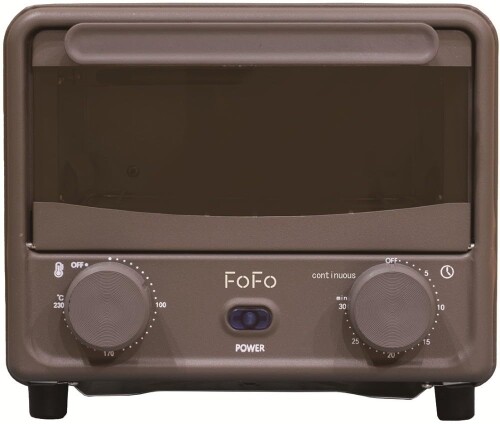 ワンダーシェフ FoFo ミニ オーヴントースター AM 3L チョコレート AFTAT30