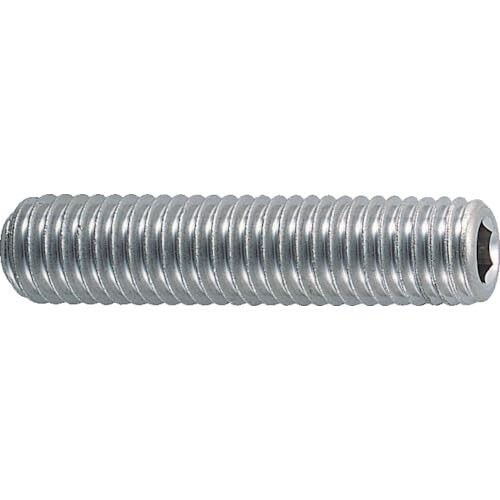 TRUSCO(トラスコ) 六角穴付止めネジ ステンレス製 くぼみ先 径10×長さ8mm 16本入 B45-1008 × 10