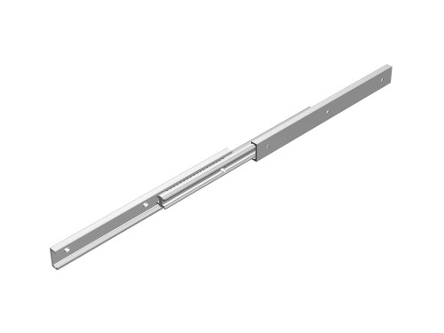 日本スライド工業 アルミ製 スライドレール 軽量用 ダブルタイプ 幅20mm 長さ150mm AD20+160/150L