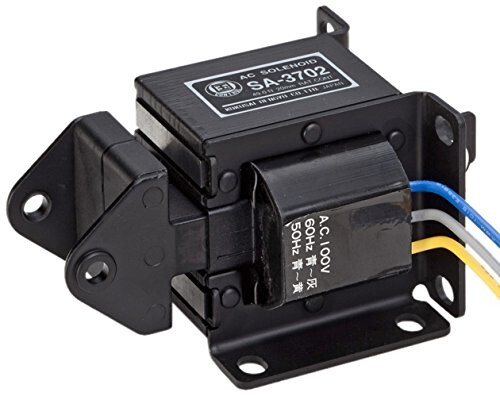 国際電業 ACソレノイド SA-3702 200V 両用形 吸引力49.0N ストローク20mm
