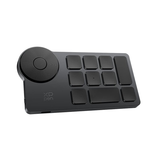 XPPen 押し手デバイス ショートカットリモート 片手鍵盤 Bluetooth相応う 無線電話 書き込みため桶 液ため桶用 万覚え帳マイコン相応う やり方能率盛りかえす 小間絵 すがた絵 映像まとめ上げる ACK05