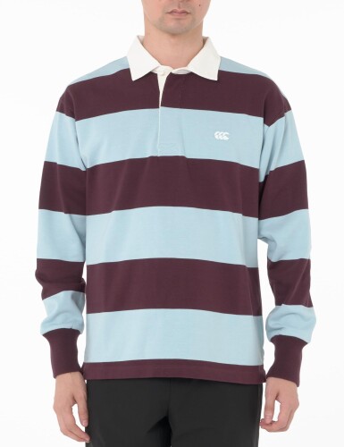 (カンタベリー) ラグビープルオーバー 4INCH STRIPE RUGBY JERSEY 23_サキソフォン S