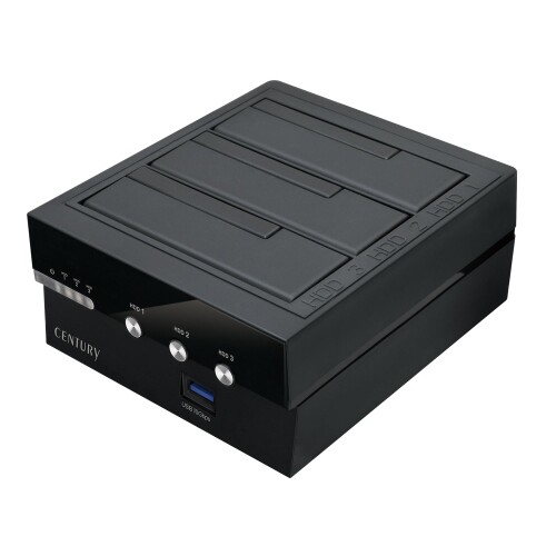 世紀 裸族のお立ち台 3Bay IS USB10G Hub CROS3U10GCISH_FP