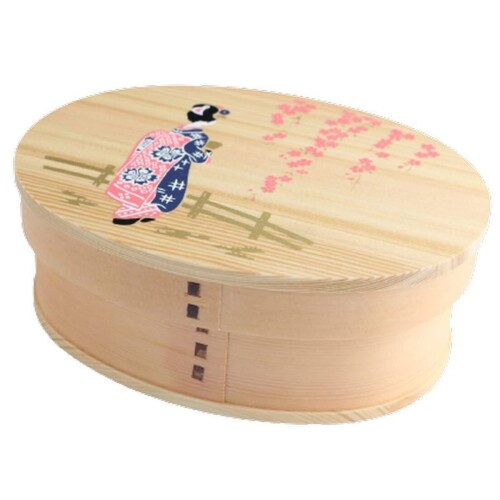 j-kitchens 曲げわっぱ 弁当箱 17.5糎 × 13糎 × 6糎 700ml ウレタン塗/自然的 Current model