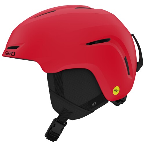 Giro Spur MIPS キッズ スキーヘルメット - スノーボードヘルメット 男の子&女の子用 - マットブライトレッド - S (52-55.5cm)|マニッシュボーイ