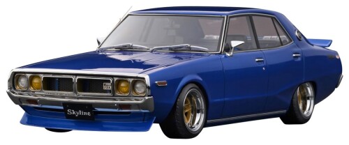 ignition model 1/18 ニッサン Skyline 2000 GT-X (GC110) Blue Metallic 研ぎ澄ます品