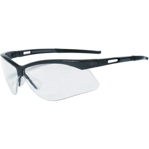 TRUSCO(トラスコ) 二眼型安全性のある眼鏡(ひな形黒いこと)x20個