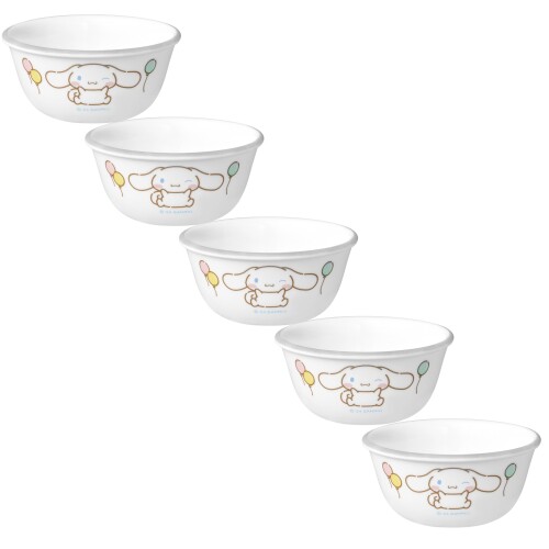 パール金属 CORELLE コレール 一皿 皿 割れにくい 軽さ 陰電子領域相応う オーヴン相応う 食洗機相応う シナモロール 小鉢 J406-SNC 5枚書き割り CP-1985