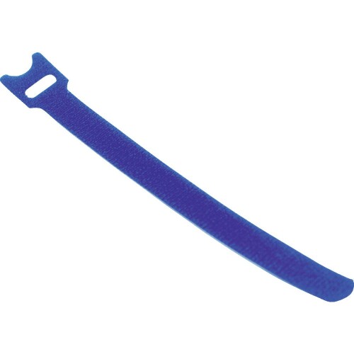 TRUSCO(トラスコ) マジックバンド ストラップ 青 15cm 4本入り MKS-1915-B ケーブルタイ(ファスナータイプ) x 100 袋|マニッシュボーイ