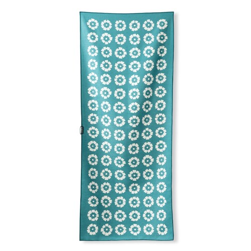 THE NOMADIX TOWEL ノマディックスタオル Fresh Flowers/Teal Ocean 大判 西洋手ぬぐい 瑜伽 引っ敷き 速乾 吸水 防臭