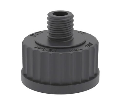 BOLA 静電気染みわたる性ねじ口瓶用旗がしら 旗がしら/GL45 導管/GL18×1個 D 872-25